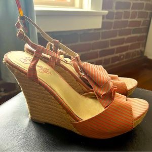 Anthropologie SEYCHELLES Espadrille Wedges